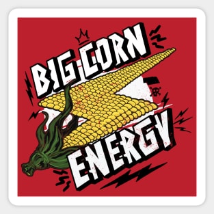Big Corn Energy // Electric Corn Sticker
